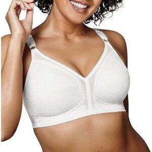 Playtex Women's Wireless Bra 18-Hour Sensational Support Bra Full-Coverage 34C
